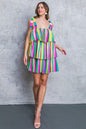 PROPER PARADISE WOVEN MINI DRESS Flying Tomato