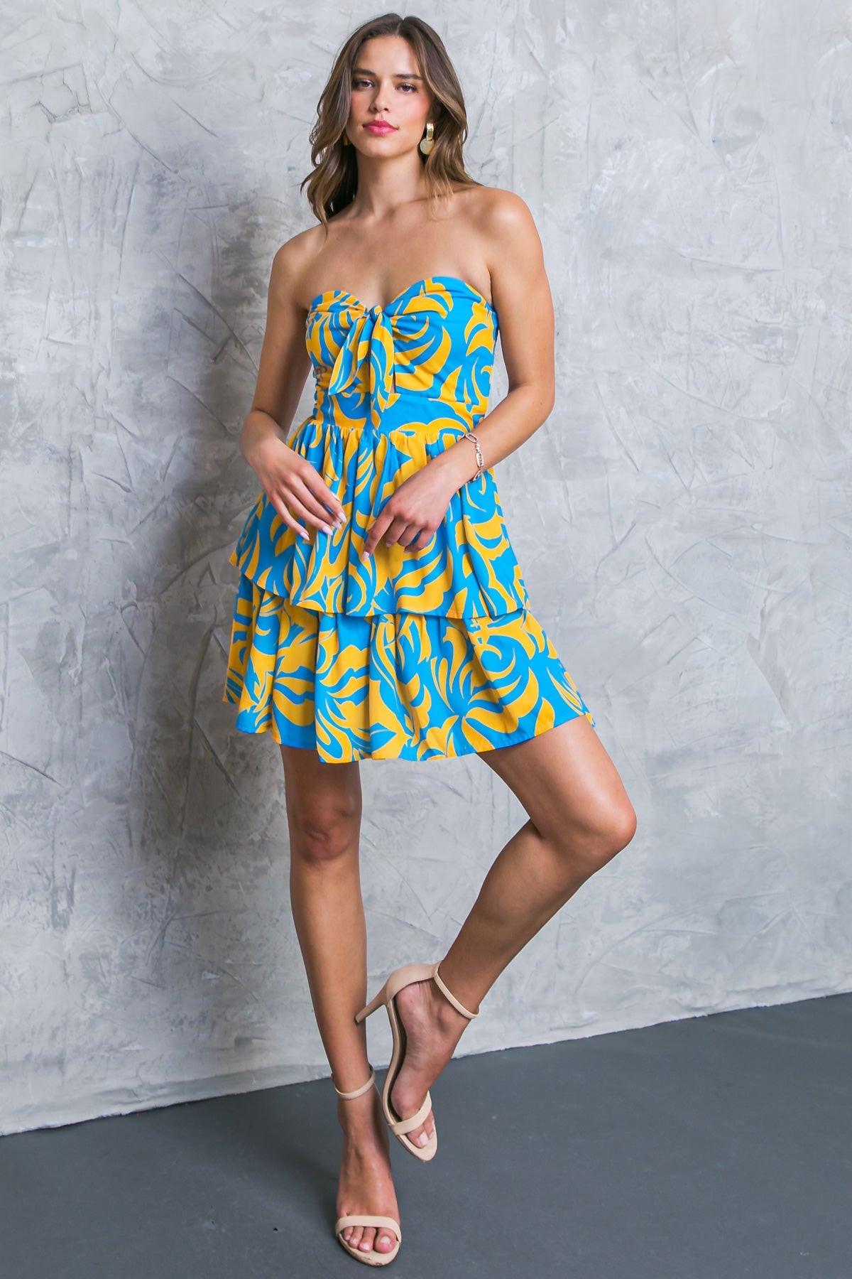 BACK TO THE START MINI DRESS Flying Tomato