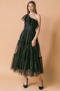 SOME FRESH AIR FUCHSIA TULLE MIDI DRESS Flying Tomato