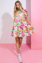 DIVINE INTUITION WOVEN MINI DRESS Flying Tomato