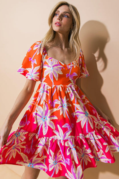 READY OR NOT WOVEN MINI DRESS Flying Tomato