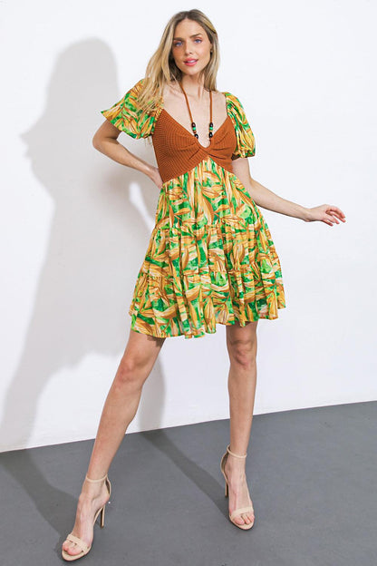 BEACH BUM GIRL'S MINI DRESS Flying Tomato