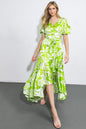 ONLY TONIGHT WOVEN MIDI DRESS Flying Tomato