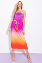 GIVE IT A GO IN GARDEN MIDI DRESS Flying Tomato