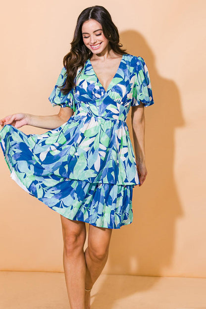 INSTANTLY LOVABLE WOVEN MINI DRESS Flying Tomato