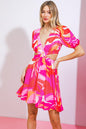 NASHVILLE SOCIAL CLUB LIGHT WOVEN MINI DRESS Flying Tomato