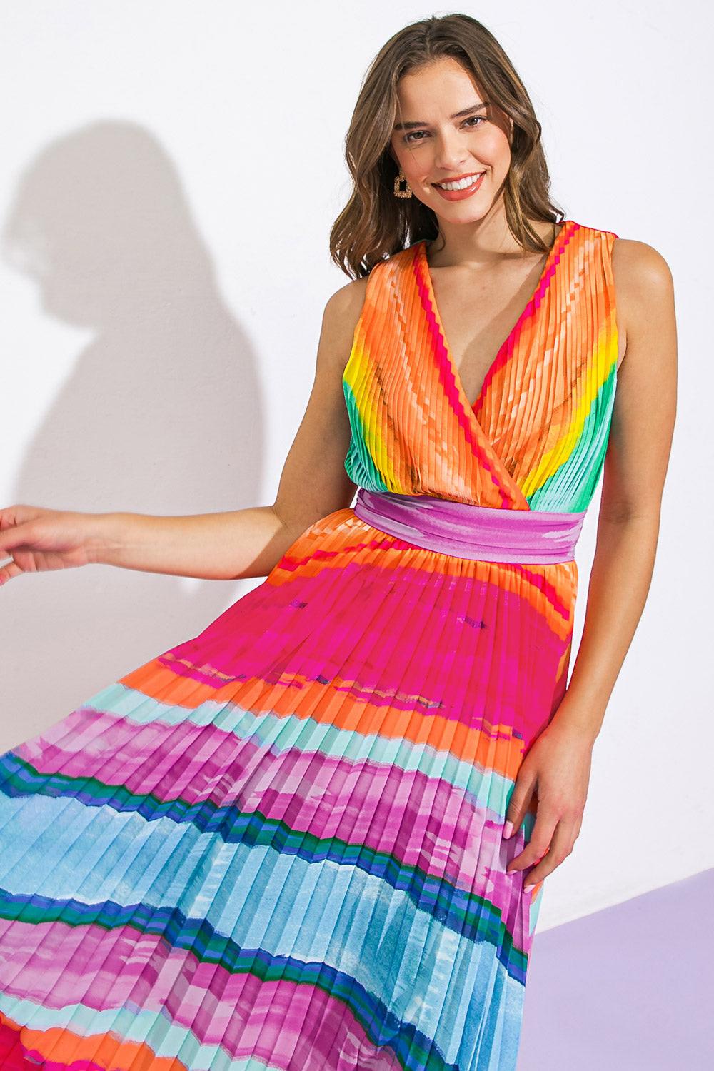 SHORE VACAYS WOVEN MAXI DRESSS Flying Tomato