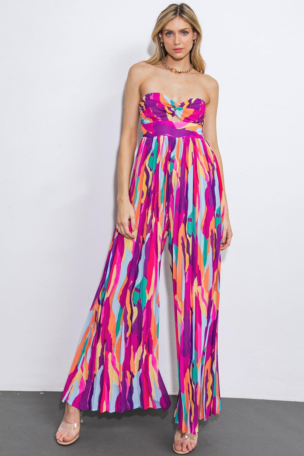 ONE THING AT A TIME WOVEN JUMPSUIT Flying Tomato