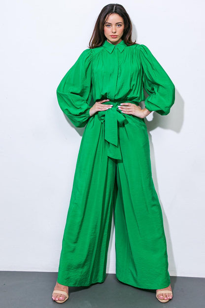 READY FOR TODAY WOVEN JUMPSUIT Flying Tomato