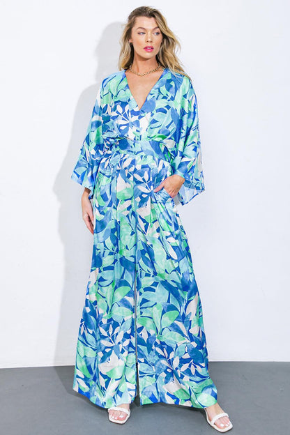 WIN THE CROWD WOVEN JUMPSUIT Flying Tomato