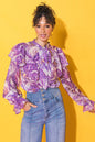 SWEETEST HELLO WOVEN TOP Flying Tomato