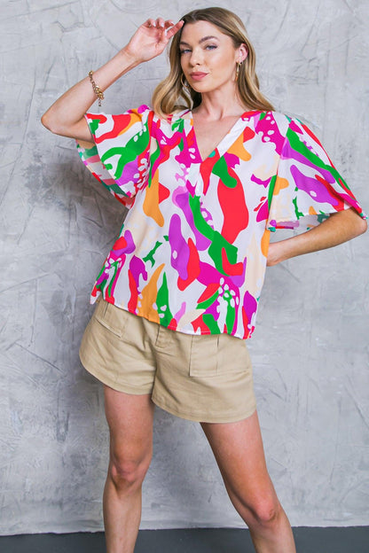 STYLISH SUMMER WOVEN TOP Flying Tomato