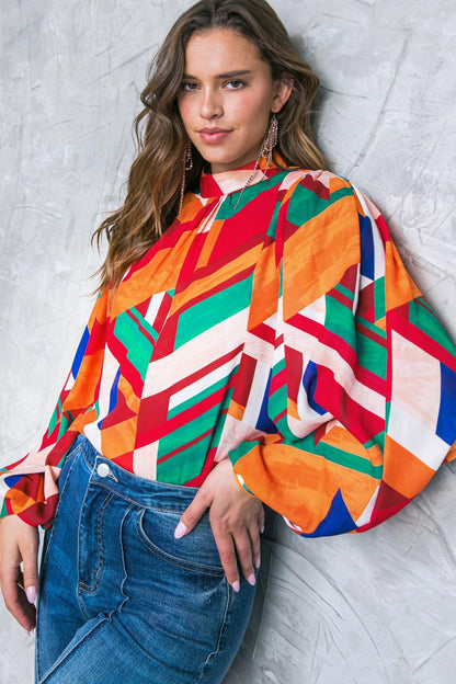 LIGHT UP MY LIFE WOVEN TOP Flying Tomato
