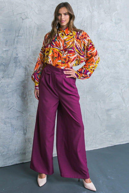 FAMOUS BEHAVIOR WOVEN TOP Flying Tomato