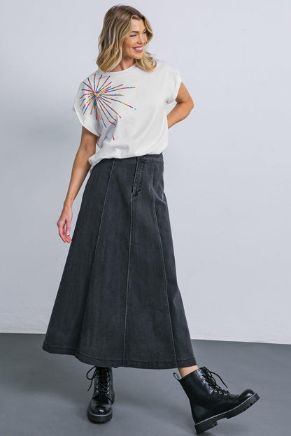 TALK ABOUT BEAUTY KNIT TOP Flying Tomato