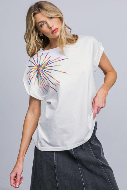 TALK ABOUT BEAUTY KNIT TOP Flying Tomato