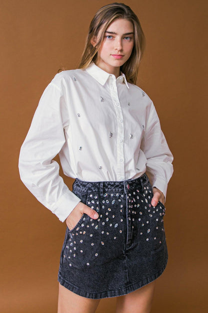 HIT OR MISS POPLIN SHIRT Flying Tomato