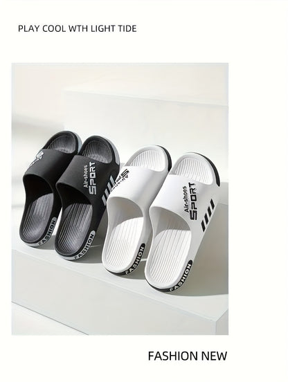 Affordable Summer Casual Slides for Men, Suitable for Outdoor Use And Home Bathrooms, Made of Non-Slip PVC NovaCart