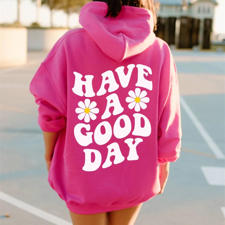 Spring And Autumn Men's Women's Hoodie Flower Print Casual Hoodie See size chart under “more details” The Fashion Celestial