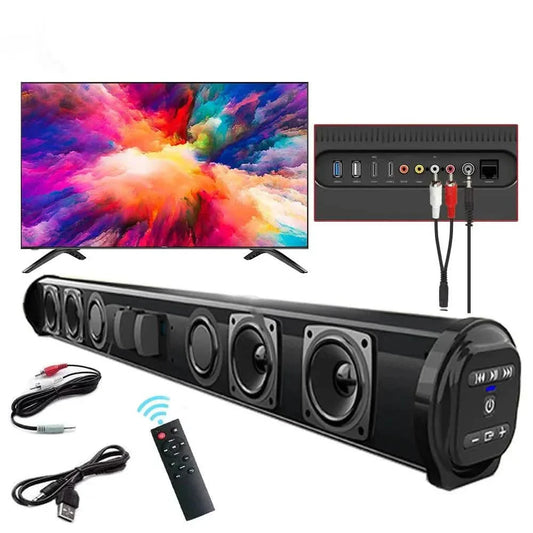 4D Surround Stereo Speakers – Wireless & USB, High-Fidelity Subwoofer, Party & Home Theater, Plug-and-Play DailySale