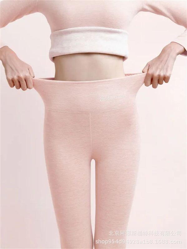 Women’s Fleece-Lined High-Waist Shark Leggings FitiqueFit