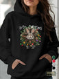 Women’s Hairy Christmas Bunny Hoodie FitiqueFit
