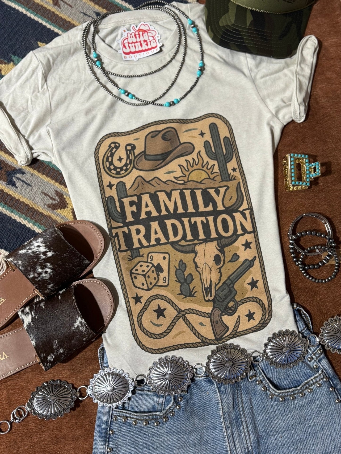 Family Tradition Graphic Tee Wild Junkie