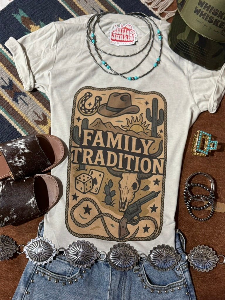Family Tradition Graphic Tee Wild Junkie