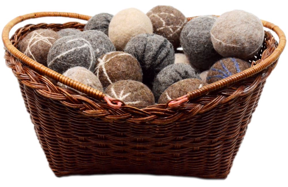 Fancy Decorative Alpaca Dryer Balls Purely Alpaca