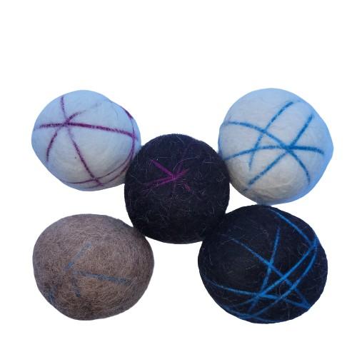 Fancy Decorative Alpaca Dryer Balls Purely Alpaca