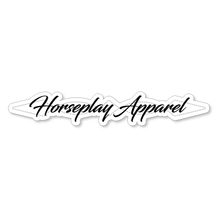 Fancy Stitch Sticker Horseplay Apparel