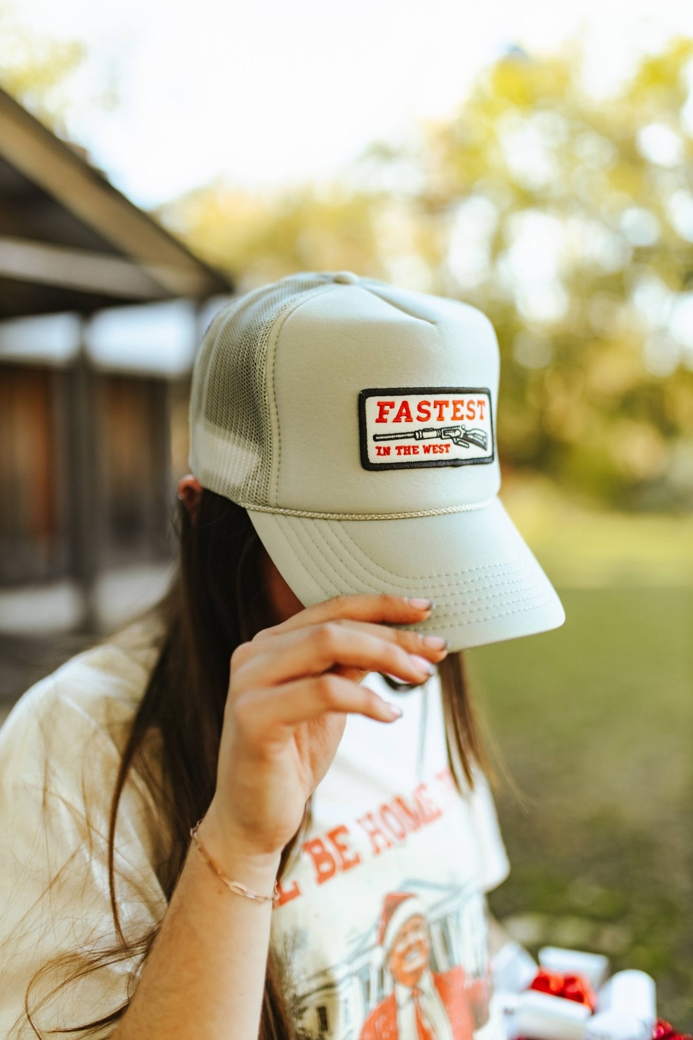 Fastest in the West Patch Trucker Hat Wild Junkie