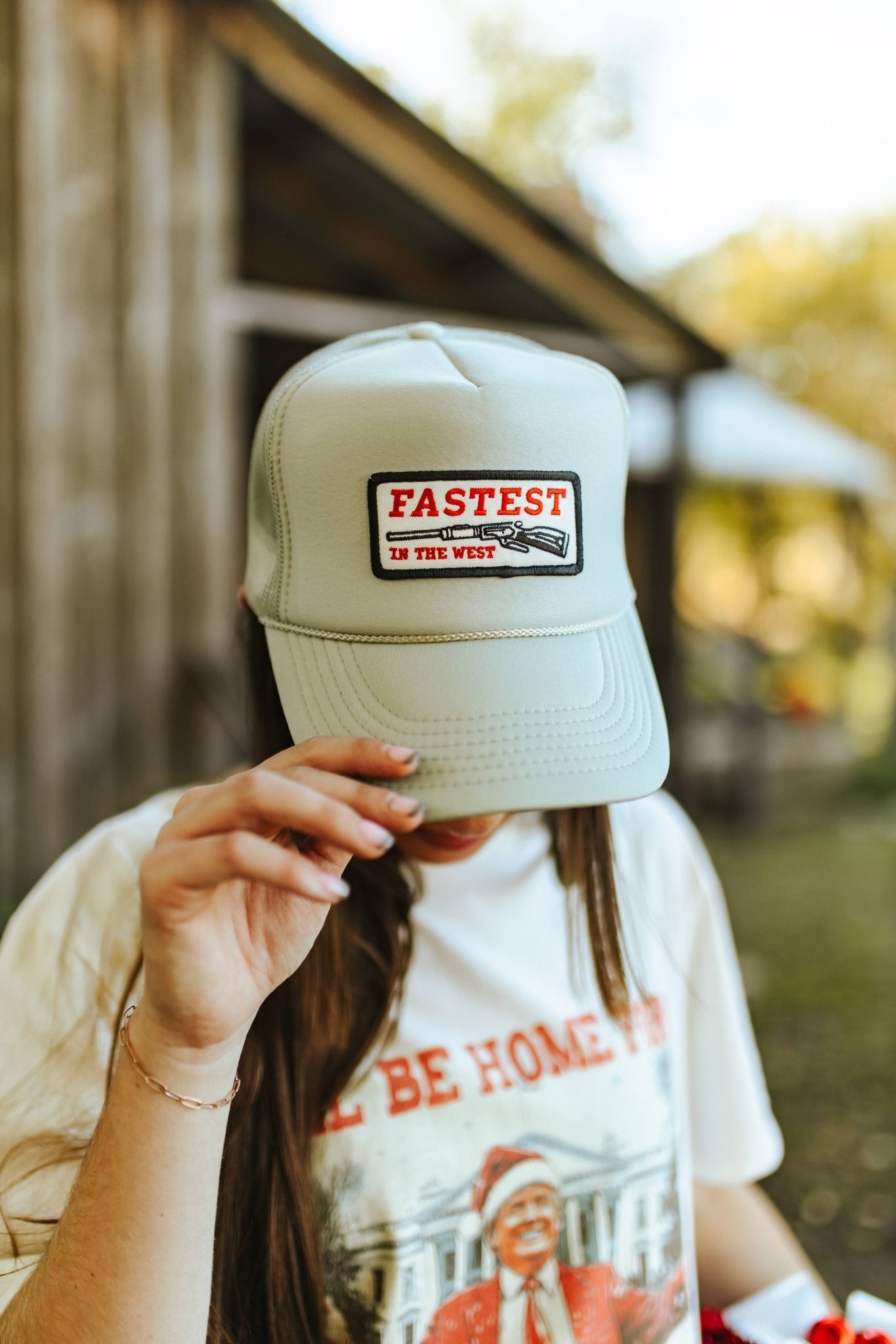 Fastest in the West Patch Trucker Hat Wild Junkie