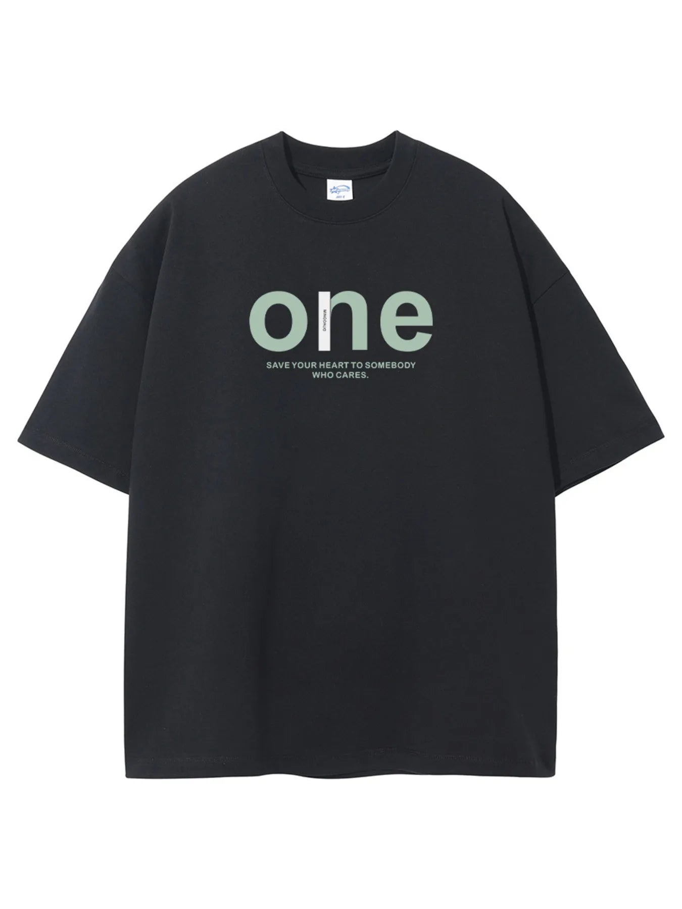 Men's Full Size Casual Letter Graphic Short Sleeve T-Shirt Plus Size New Era Fashion LLc