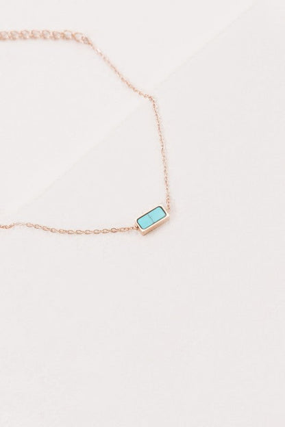 Beaming Bar Stone Bracelet | Rose Gold (14K) Shop Style & More | Fresh Looks, Everyday Deals & Free Shipping