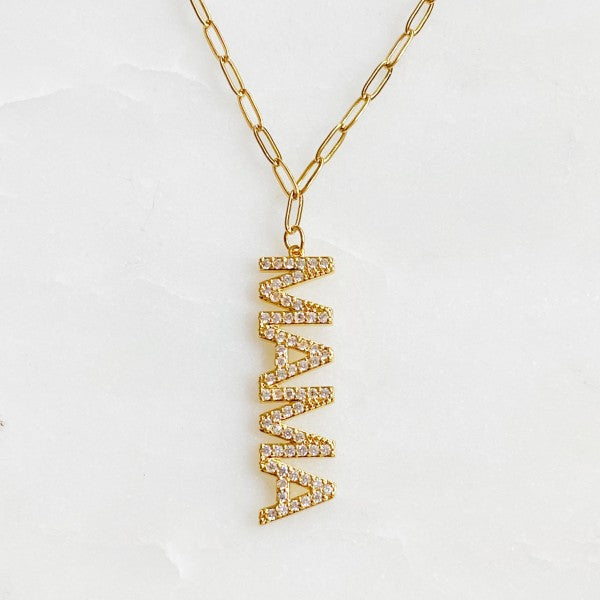 Mama Drop Pendant Necklace Shop Style & More | Fresh Looks, Everyday Deals & Free Shipping