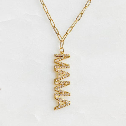 Mama Drop Pendant Necklace Shop Style & More | Fresh Looks, Everyday Deals & Free Shipping