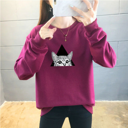 Cartoon Round Neck Top Trendy Plus Size Women's Clothing See size chart under “more details” The Fashion Celestial