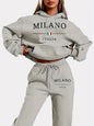 Trendy Plus Size Fleece-lined Sweater Suit See size chart under “more details” The Fashion Celestial