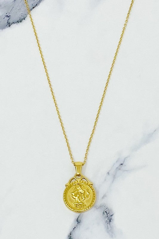 Feminine Coined Necklace Shop Style & More | Fresh Looks, Everyday Deals & Free Shipping