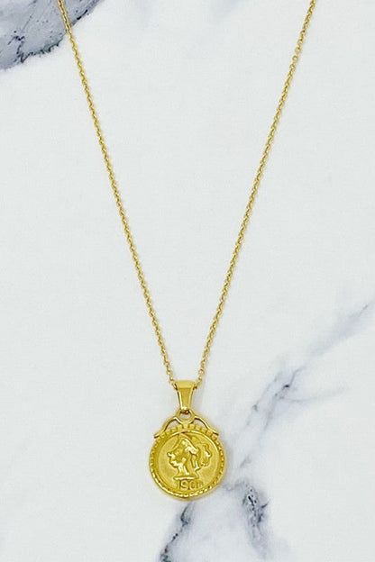 Feminine Coined Necklace Shop Style & More | Fresh Looks, Everyday Deals & Free Shipping