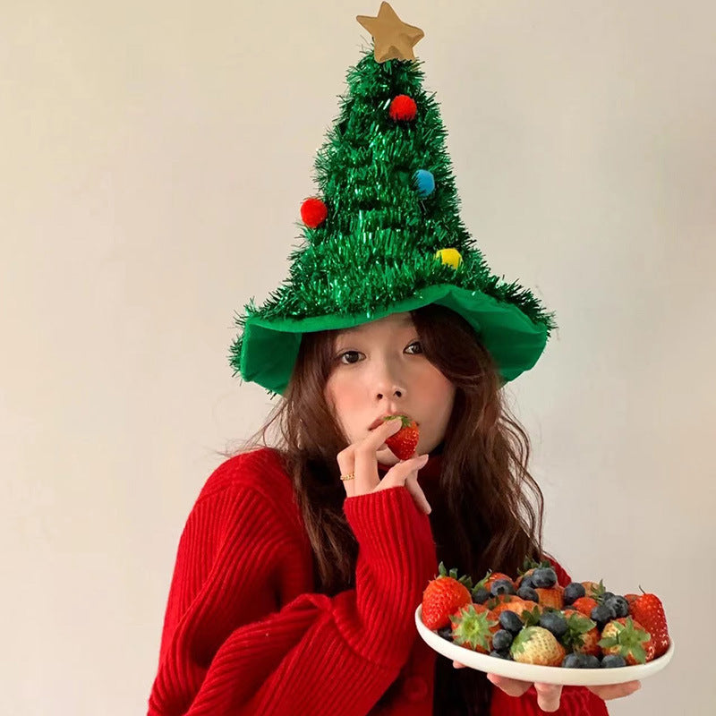 Christmas Tree Party Up Headdress For Taking Photos FitiqueFit