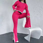Women’s Casual Color-Block Two-Piece Set FitiqueFit