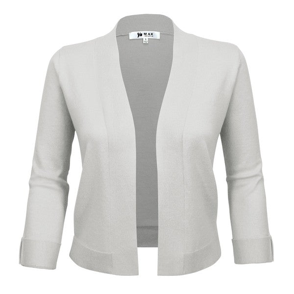 Open Front Cropped Bolero Shrug Cardigan Shop Style & More | Fresh Looks, Everyday Deals & Free Shipping