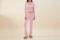Women’s Knitted Hooded Two-Piece Set – Cardigan & High-Waisted Pants Suit FitiqueFit
