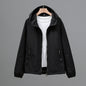 Women's Cropped Casual Loose Plus Size Hooded Thin Shell Jacket See size chart under “more details” The Fashion Celestial