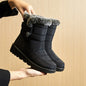 Women’s Waterproof Plush Snow Boots FitiqueFit