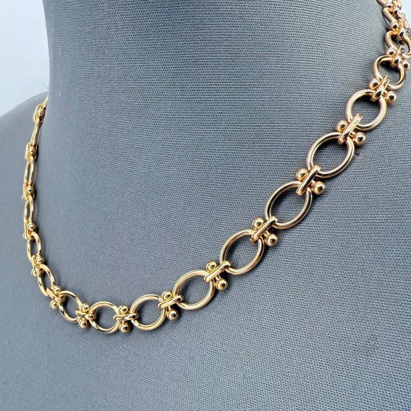 Gold Finish Tailored Paper Clip Necklace Shop Style & More | Fresh Looks, Everyday Deals & Free Shipping