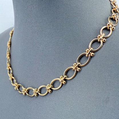 Gold Finish Tailored Paper Clip Necklace Shop Style & More | Fresh Looks, Everyday Deals & Free Shipping
