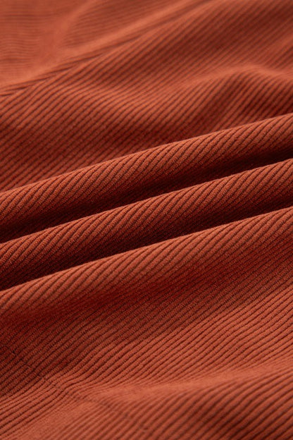 Corduroy Scalloped Edge High Waist Shorts See size chart under “more details” The Fashion Celestial